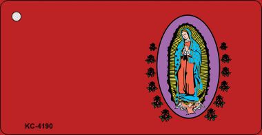 KC-4190 Virgin Mary Red OffSet Novelty Key Chain