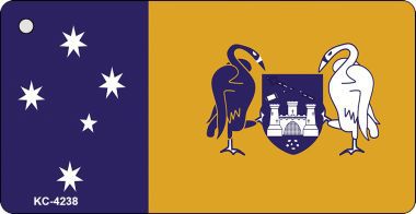 KC-4238 Australian Capital Flag Novelty Key Chain