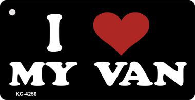 KC-4256 Love My Van Novelty Key Chain