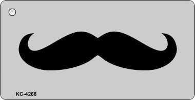 KC-4268 Mustache Novelty Key Chain