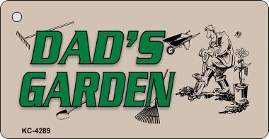 KC-4289 Dads Garden Novelty Key Chain
