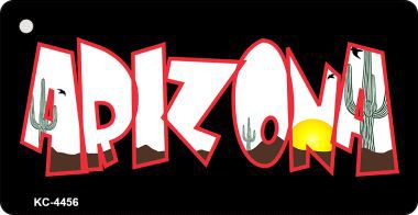 KC-4456 Arizona Novelty Key Chain