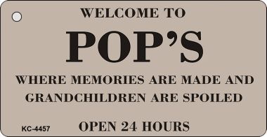 KC-4457 Welcome To Pops Novelty Key Chain