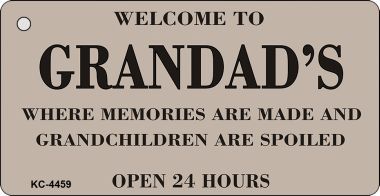 KC-4459 Welcome To Grandads Novelty Key Chain