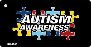 KC-4669 Autism Awareness Novelty Key Chain