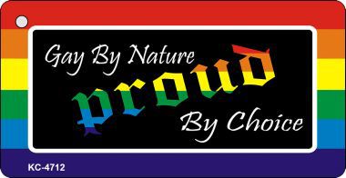 KC-4712 Proud Rainbow Designs Novelty Key Chain