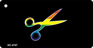 KC-4747 Clippers Rainbow Design Novelty Key Chain