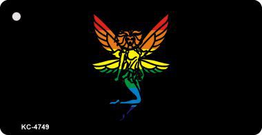 KC-4749 Fairy Rainbow Design Novelty Key Chain