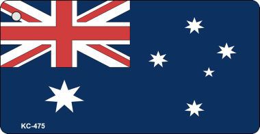 KC-475 Australia Flag Novelty Key Chain