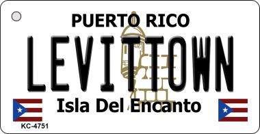 KC-4751 Levittown Puerto Rico Flag Novelty Key Chain
