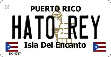 KC-4767 Hato Rey Puerto Rico Flag Novelty Key Chain