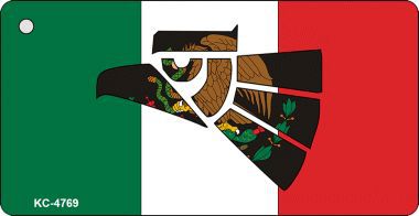 KC-4769 Made In Mexico Flag Novelty Key Chain