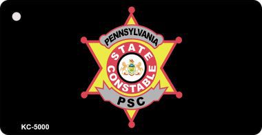 KC-5000 PA Constable Star Novelty Key Chain