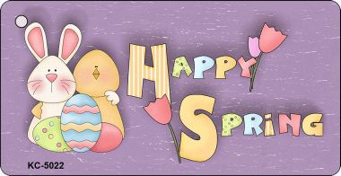 KC-5022 Happy Spring Novelty Key Chain