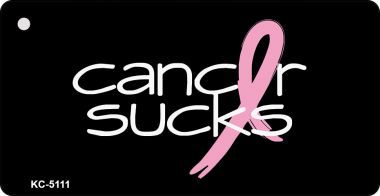 KC-5111 Cancer Sucks Novelty Key Chain