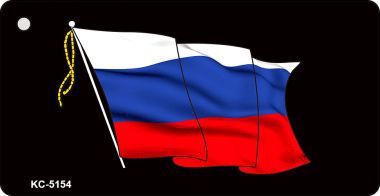 KC-5154 Russian Flag Novelty Key Chain