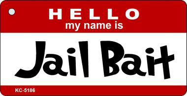KC-5186 Jail Bait Novelty Key Chain