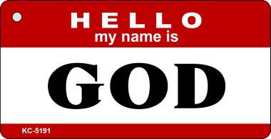 KC-5191 God Novelty Key Chain