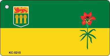 KC-5215 Saskatchewan Flag Novelty Key Chain