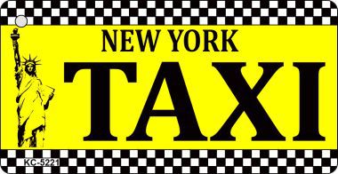 KC-5221 New York Taxi Novelty Key Chain