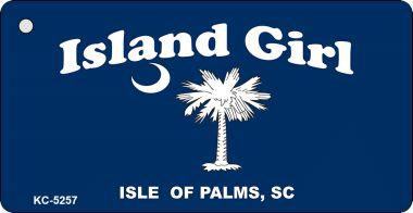 KC-5257 Island Girl Novelty Key Chain