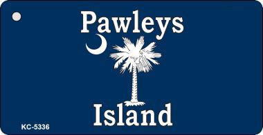SMART BLONDE Pawleys Island Novelty Aluminum Key Chain KC-5336
