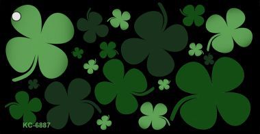 KC-6887 Clovers Novelty Key Chain