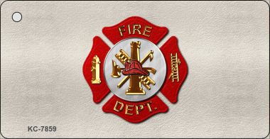 KC-7859 Fire Department Novelty Key Chain