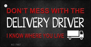 KC-7867 Delivery Driver Novelty Key Chain
