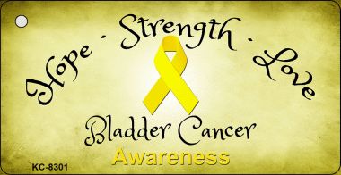 KC-8301 Bladder Cancer Novelty Metal Key Chain