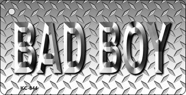 SMART BLONDE Bad Boy Novelty Aluminum Key Chain KC-844