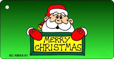 KC-XMAS-01 Merry Christmas Sign Novelty Key Chain