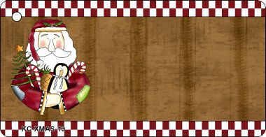 KC-XMAS-19 Santa Doll Novelty Key Chain