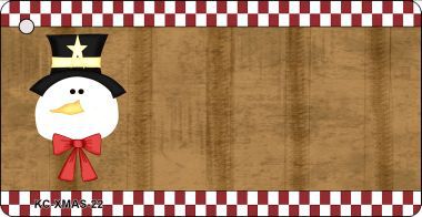 KC-XMAS-22 Snowman Novelty Key Chain