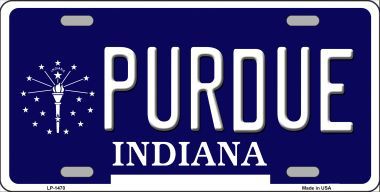 Picture of Smart Blonde LP-1470 Purdue Indiana Metal Novelty License Plate