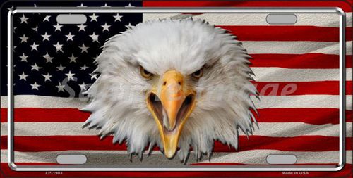 LP-1903 USA Eagle Metal Novelty License Plate