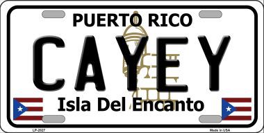 Picture of Smart Blonde LP-2827 Cayey Puerto Rico Metal Novelty License Plate