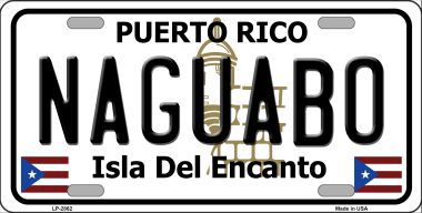 Picture of Smart Blonde LP-2862 Naguabo Puerto Rico Metal Novelty License Plate