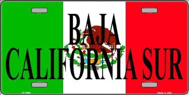 Picture of Smart Blonde LP-3450 Baja California Sur Metal Novelty License Plate