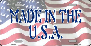Picture of Smart Blonde LP-3663 Made In The USA Metal Novelty License Plate
