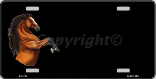 LP-3762 Horse Offset Metal Novelty License Plate