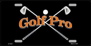 Picture of Smart Blonde LP-3833 Golf Pro Metal Novelty License Plate