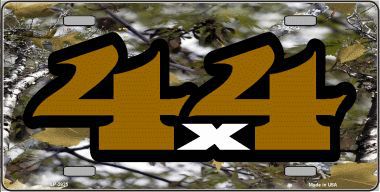 LP-3935 4x4 Camouflage Metal Novelty License Plate