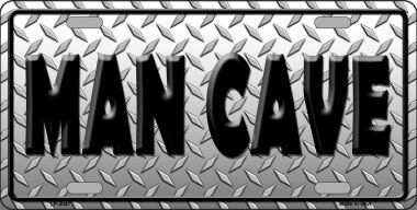 Picture of Smart Blonde LP-4047 Man Cave Metal Novelty License Plate