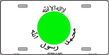Picture of Smart Blonde LP-4145 Somaliland Flag Metal Novelty License Plate
