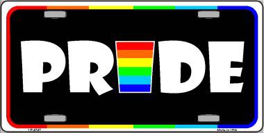 LP-4742 Pride Metal Novelty License Plate