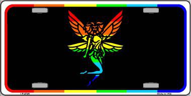 LP-4749 Fairy Metal Novelty License Plate