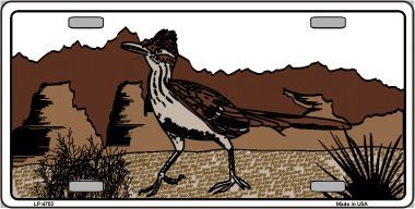 LP-4753 Roadrunner Novelty Metal License Plate