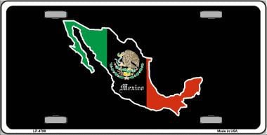 LP-4788 Mexico Metal Novelty License Plate