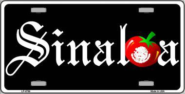 LP-4789 Sinaloa Metal Novelty License Plate